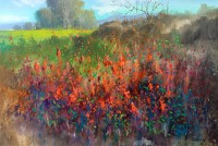 Tahir Bilal Ummi, 24 x 36 Inch, Oil on Canvas, Landscape Painting, AC-TBL-110 Tahir Bilal Ummi, 24 x 36 Inch, Oil on Canvas, Landscape Painting, AC-TBL-110